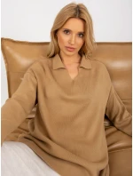 Dámsky sveter LC SW 2261 .00P ťava - FPrice