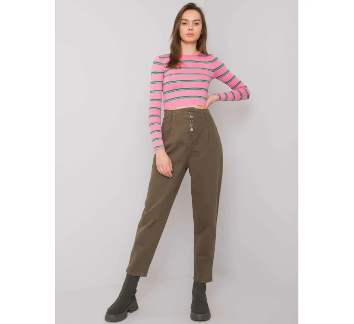 MR SP 5166 džínsové nohavice 1.42 khaki