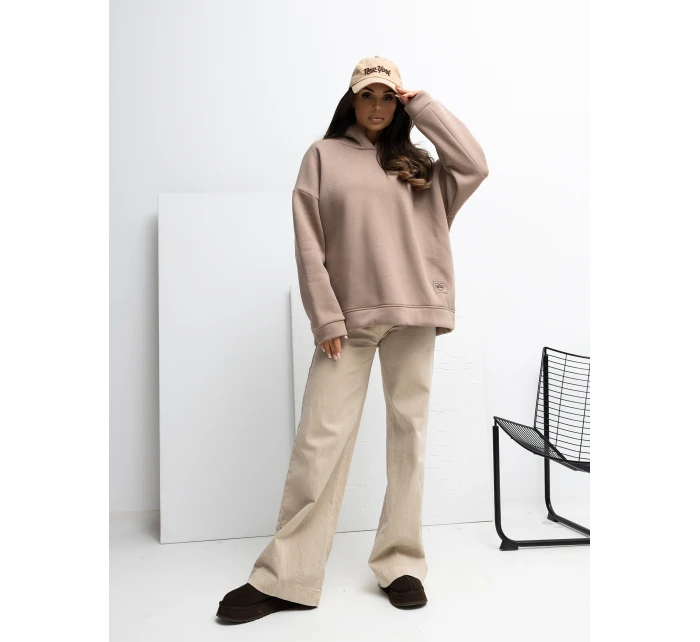 Bluza RV BL model 21777752 ciemny bezowy - FPrice Bluza RV BL model 21777752 ciemny bezowy - FPrice