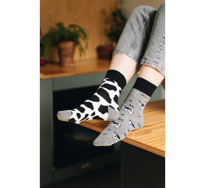 Ponožky Milk 078-A040 Melange Grey - Viac