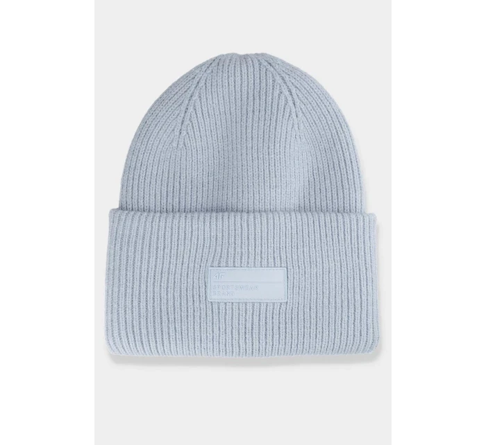 Dámská zimní čepice s logem model 21946794 modrá - 4F