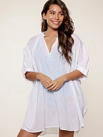 Dámsky kaftan 7723 biely - Lingadore
