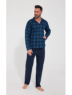Pyžamo Cornette 114/88 dĺžka/rukávy S–2XL, na zips