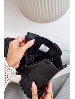 Zateplené botky workery dámské model 21671558 černé - Big Star Shoes