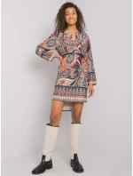 Šaty DHJ SK 5766 1.32X tmavo modrá