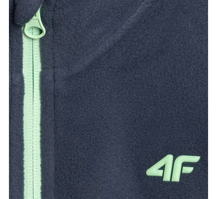 Chlapčenský fleece 4F M413 tmavomodrý 4FJWAW25TFLEM413 31S