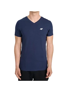 Pánske tričko 4F M3339 navy blue 4FWMM00TTSHM3339 31S pánske