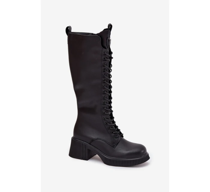 Topánky na podpätku model 217765 Krok vo veľkom štýle