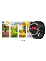 VELTORI VT110-1 Smartwatch Čierny silikónový remienok VELTORI VT110-1 Smartwatch Čierny silikónový remienok
