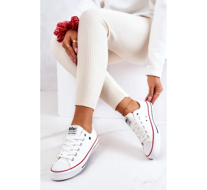 Damskie Trampki Lee Cooper LCW-22-31-0875L Białe