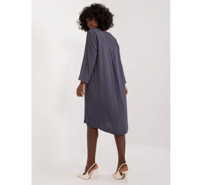 Sukienka model 20100959 granatowy - FPrice Sukienka model 20100959 granatowy - FPrice