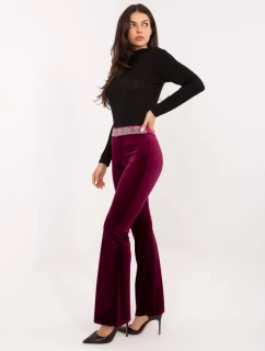 IT nohavice SP 21903.52 bordová