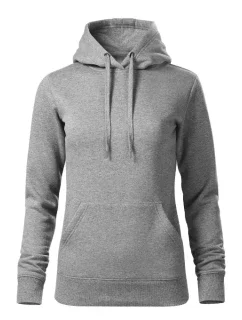 Cape Free mikina dámská tmavě šedý melír