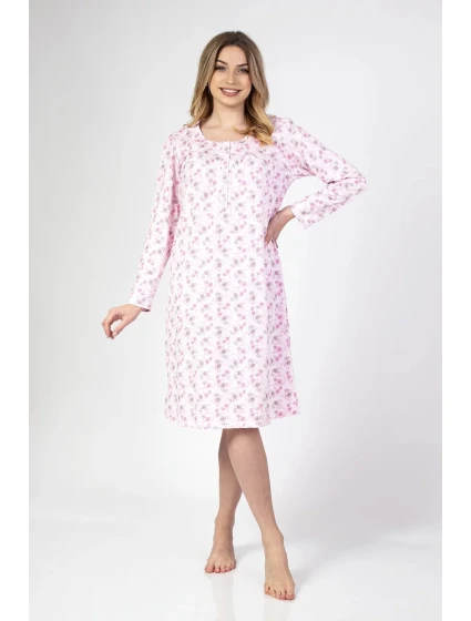 Dámska nočná košeľa 011 dł/r - Regina Dámska nočná košeľa 011 dł/r - Regina