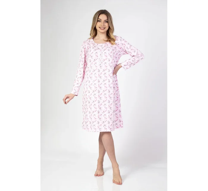 Dámska nočná košeľa 011 dł/r - Regina Dámska nočná košeľa 011 dł/r - Regina