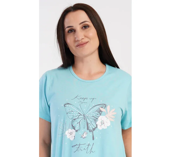 Dámske šaty s krátkym rukávom Butterfly Dámske šaty s krátkym rukávom Butterfly