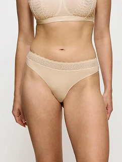 Dámská tanga Feel of Modal String YELLOW sv. béžová model 20568457 - Triumph