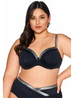 Ava SK 224 Čierna plavková podprsenka s plnými košíčkami