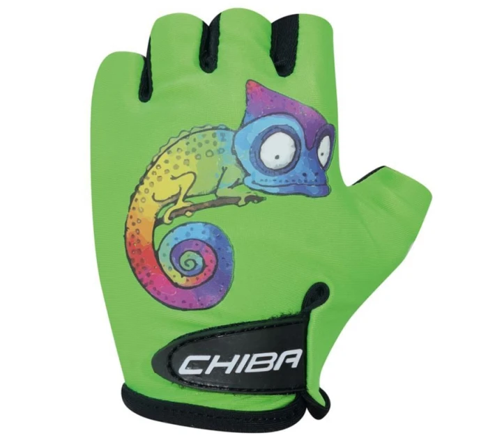 Rukavice CHIBA COOL KIDS chameleón zelená XS