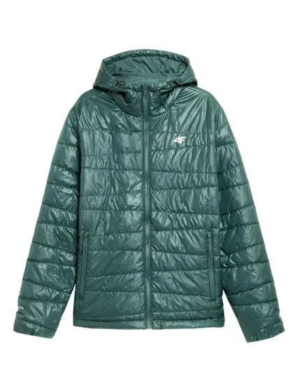 Pánská bunda M model 16081727 Zelená - 4F Pánská bunda M model 16081727 Zelená - 4F