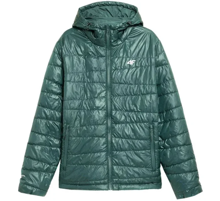 Pánská bunda M model 16081727 Zelená - 4F Pánská bunda M model 16081727 Zelená - 4F