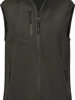 Tee Jays TJ 9133 Dámska fleecová vesta „Trail“ 18.9133 lovecká zelená