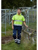 220 HiVis Piqué Polo hi vis model 22501623 - Yoko