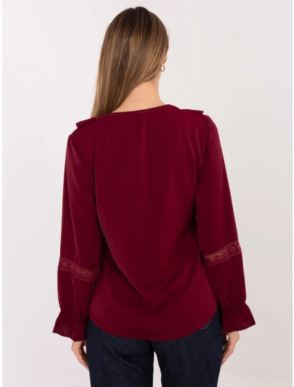 Blúzka IT BZ 8738.24 bordová Blúzka IT BZ 8738.24 bordová