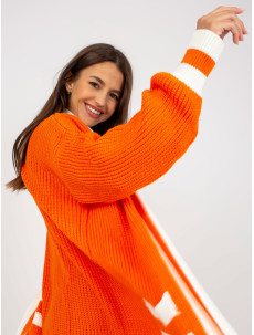 Dámsky sveter LC SW 0291 oranžový