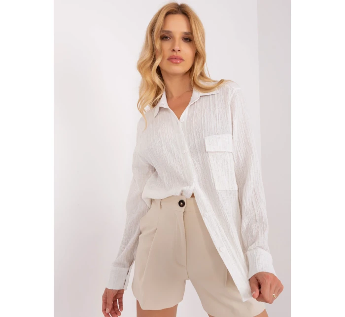 Košeľa LK KS 509356.27P ecru