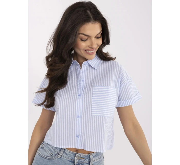 Koszula NM KS jasny niebieski model 21057922 - FPrice Koszula NM KS jasny niebieski model 21057922 - FPrice