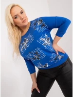 Blúzka RV BZ 9182.14 kobalt Blúzka RV BZ 9182.14 kobalt