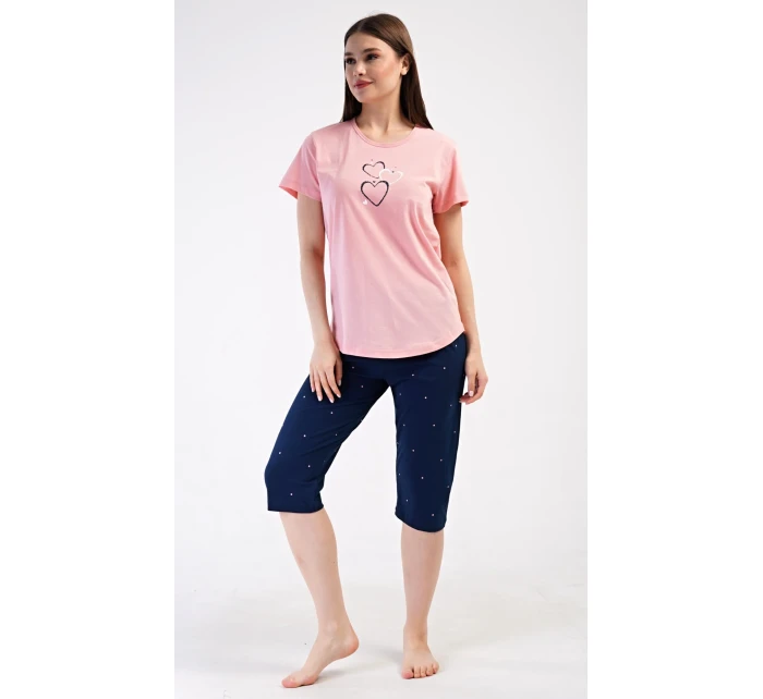 Dámské domácí šaty s tříčtvrtečním rukávem model 21059941 - Vienetta