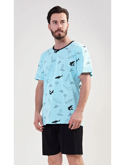 Pánske pyžamo šortky Oceán