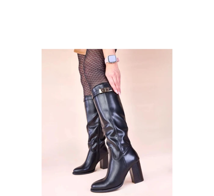 Topánky na podpätku model 221036 Solea