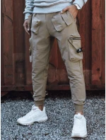 Pánské kalhoty cargo béžové Dstreet model 21976690 - FashionStreet