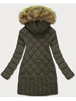 PIKOWANA KURTKA DAMSKA ZIMOWA KHAKI model 21242403 - LF WOMEN PIKOWANA KURTKA DAMSKA ZIMOWA KHAKI model 21242403 - LF WOMEN