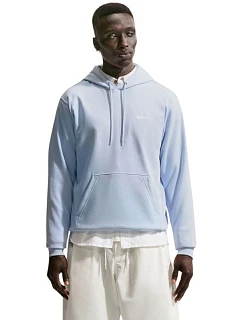 Pánská mikina Nike Club FT PO Hoodie, světle modrá FN3866 407 M
