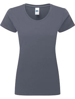 Dámské tričko z těžké bavlny "Authentic" 10. convoy grey model 22447561 - Russell Athletic