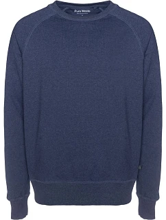 Unisex mikina 74. navy melange model 22413362 - Pure Waste
