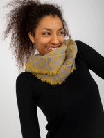 Tunelový šál AT KM 9501.10 žltá