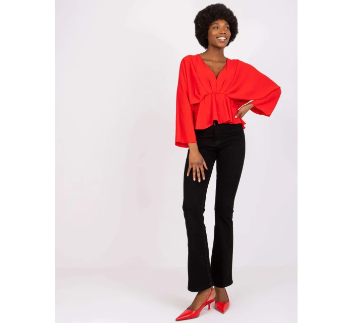 Blúzka DHJ BZ 11979.67 červená