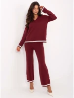 Komplet IT KMPL model 21302561 bordowy - FPrice Komplet IT KMPL model 21302561 bordowy - FPrice