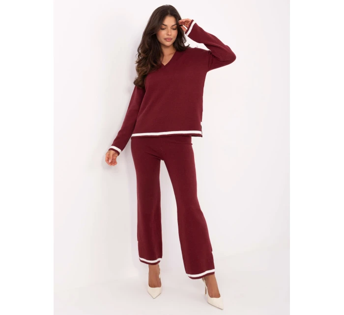 Komplet IT KMPL model 21302561 bordowy - FPrice Komplet IT KMPL model 21302561 bordowy - FPrice