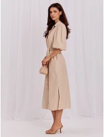 Sukienka LK SK model 22285665 beżowy - FPrice
