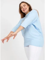 Halenka RV BZ model 17428173 světle modrá - FPrice Halenka RV BZ model 17428173 světle modrá - FPrice