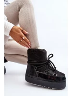 Dámské Sněhule S vázáním Black Toolsa Dámské Sněhule S vázáním Black Toolsa