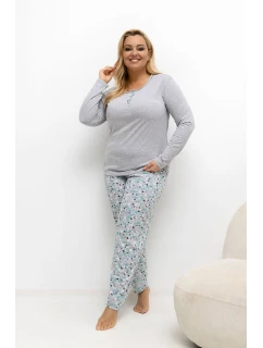 Pohodlné pyžamo pre plnoštíhly model 221182 Forever Pink