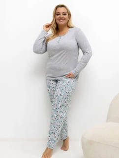 Pohodlné pyžamo pre plnoštíhly model 221182 Forever Pink