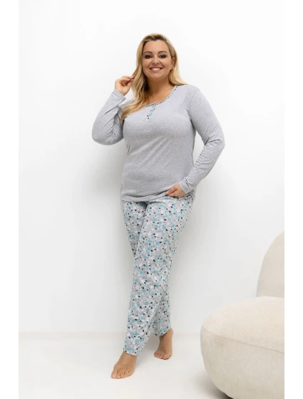 Pohodlné pyžamo pre plnoštíhly model 221182 Forever Pink